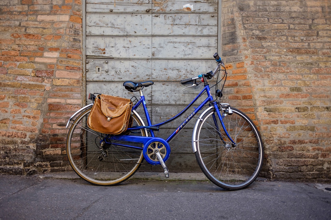 bike bicycle wall free photo