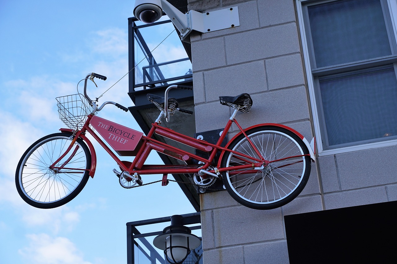 bike facade home free photo