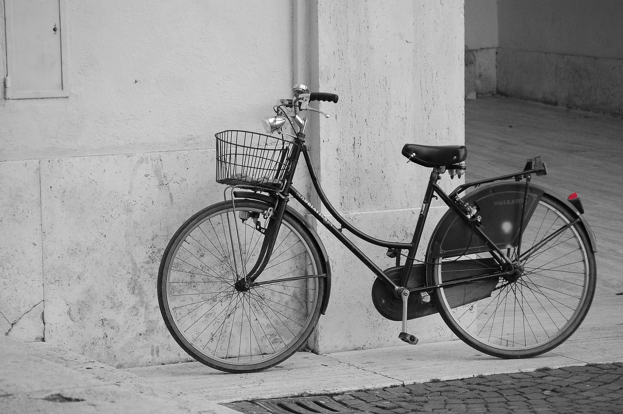 bike solitude melancholy free photo