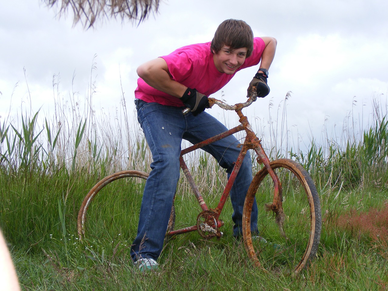 bike stainless fun free photo