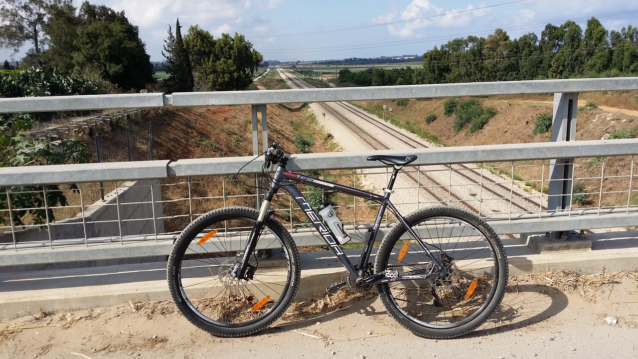 bike ride israel free photo