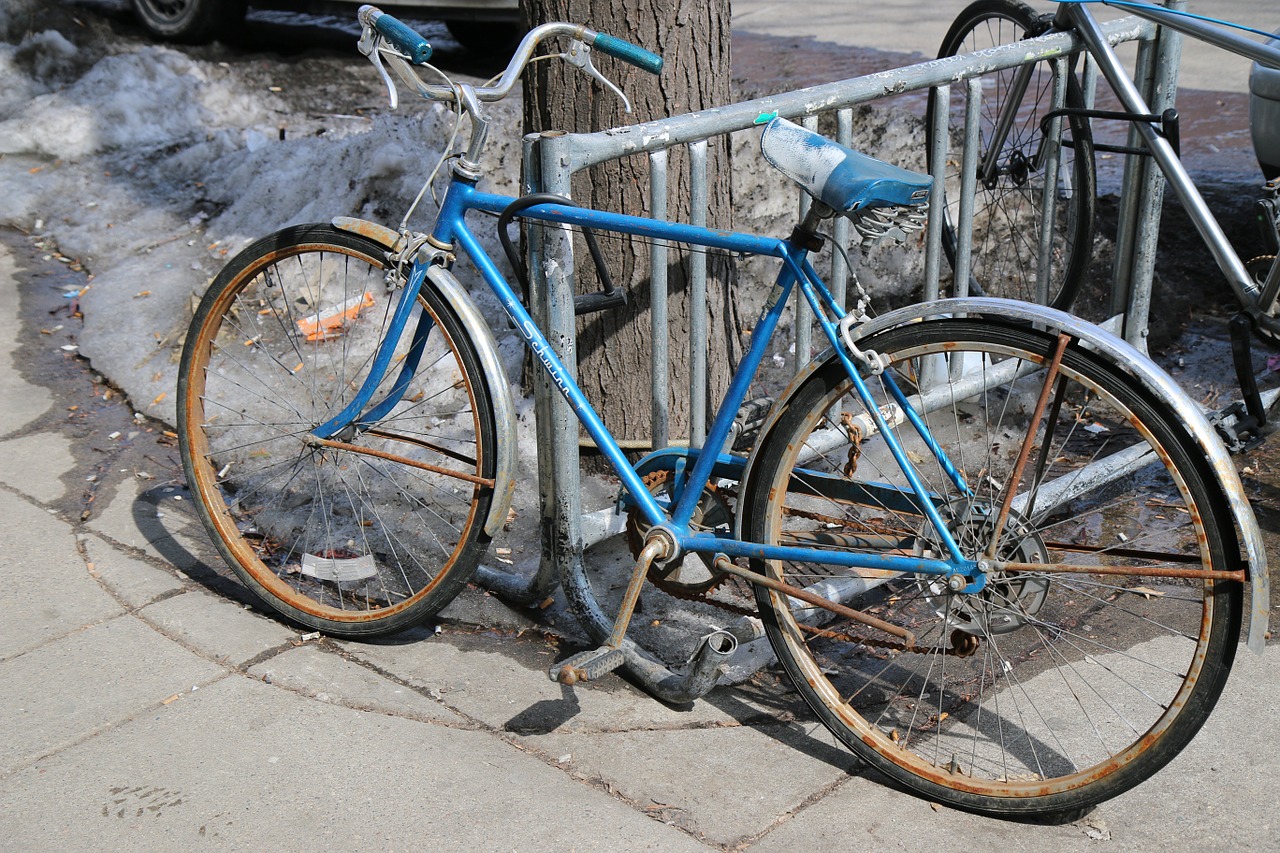 bike old bicycle free photo