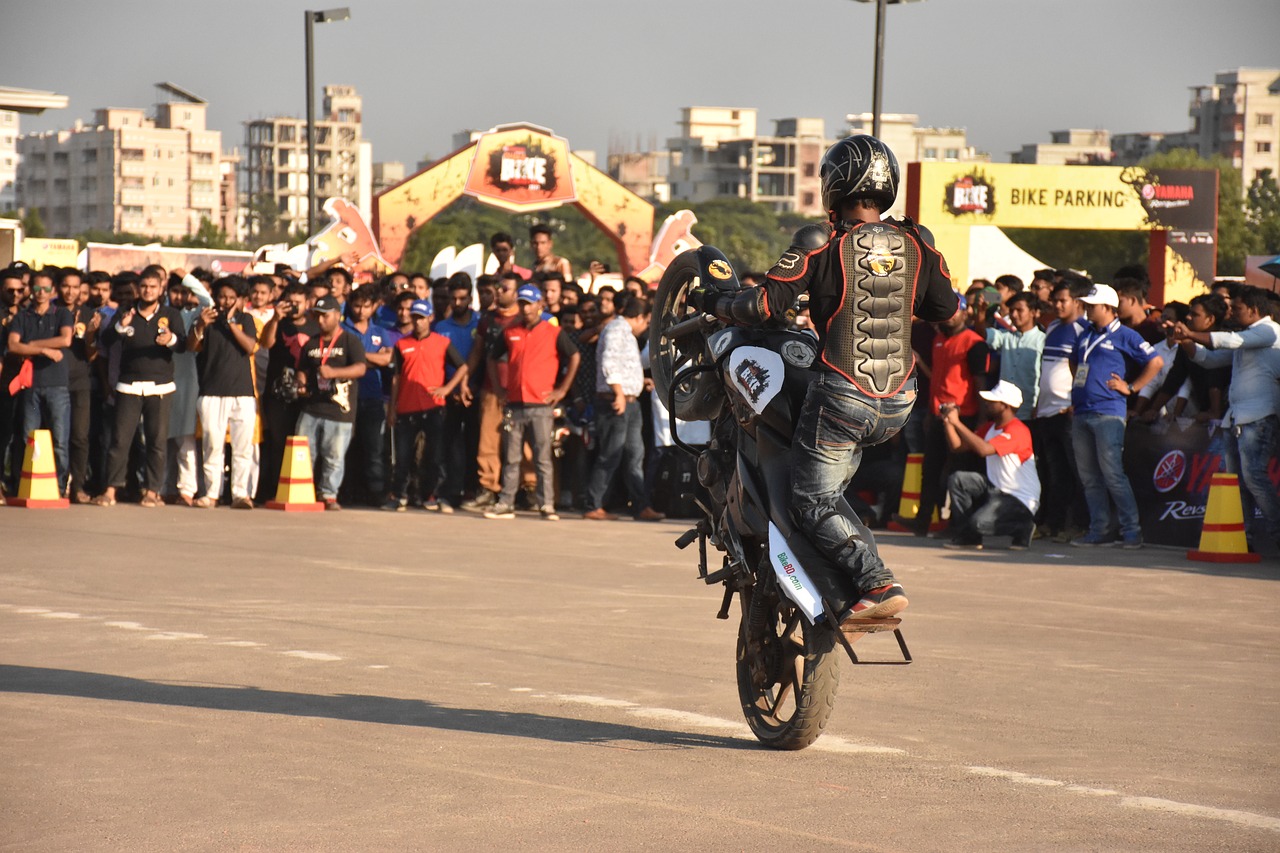 bike  stunt  wheelie free photo