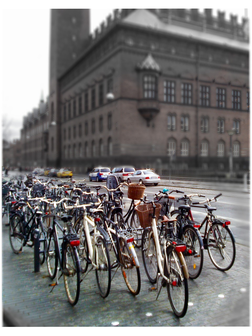 bike copenhagen town hall free photo