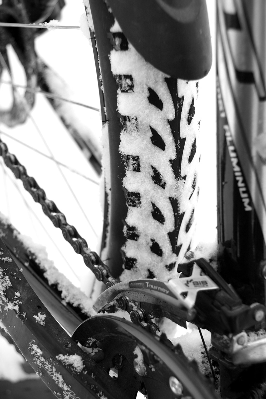 bike cold cycling free photo