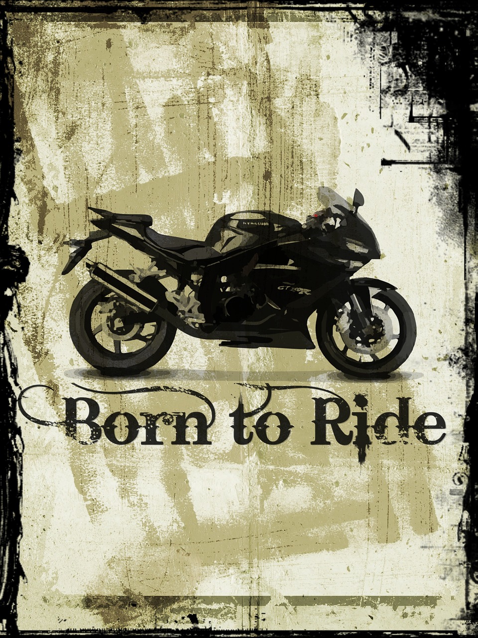 bike grunge motorbike free photo