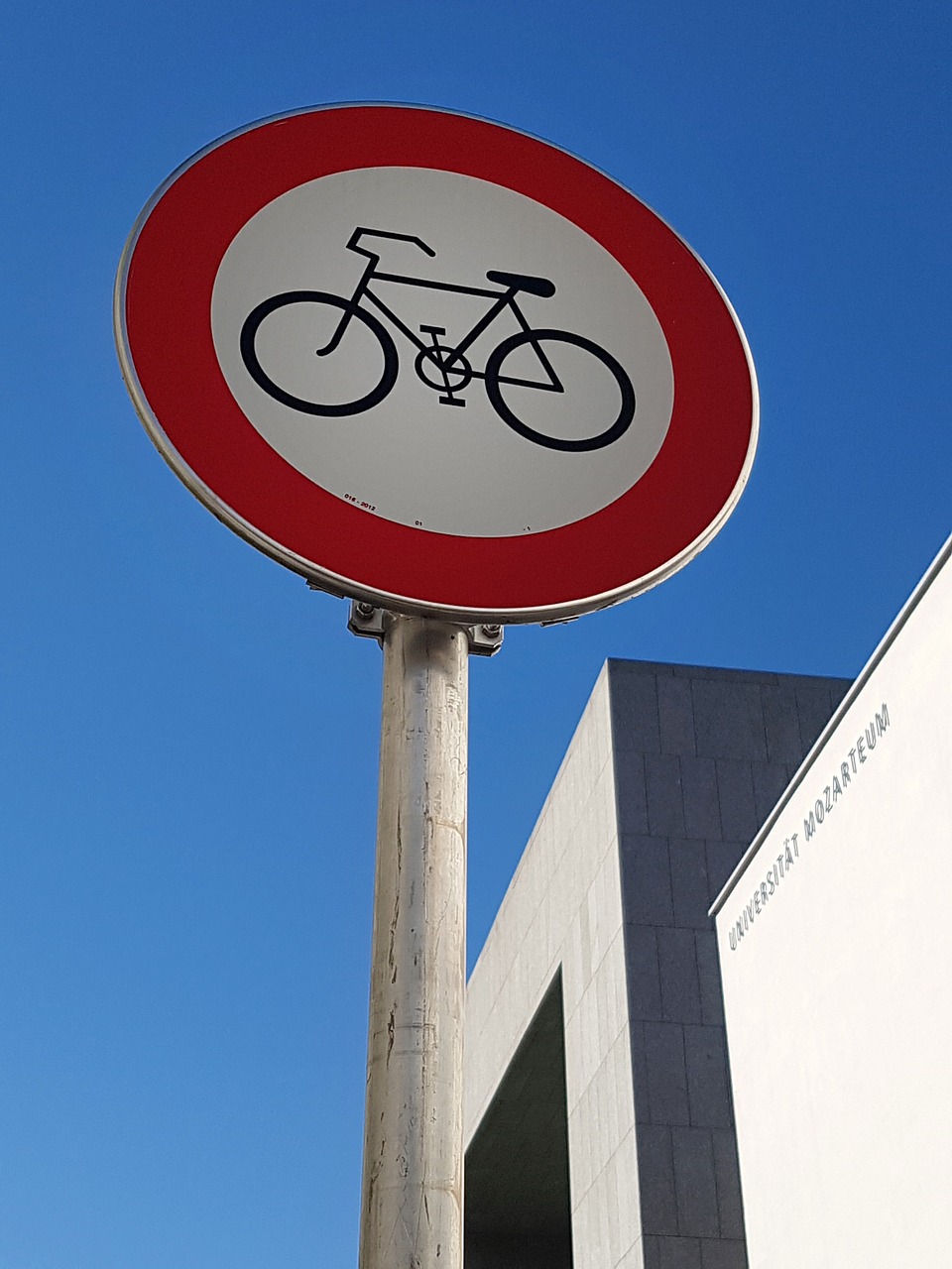 bike ban traffic sign street sign free photo