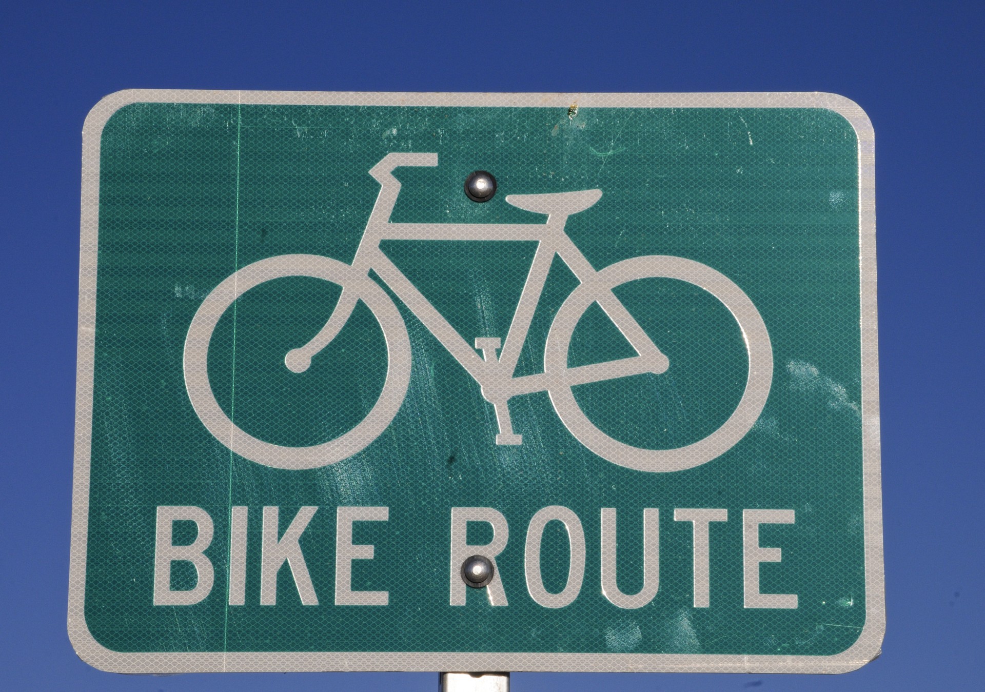 bike route sign route bike free photo