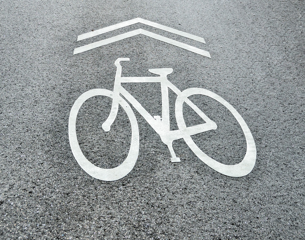 bike sign symbol share the road free photo