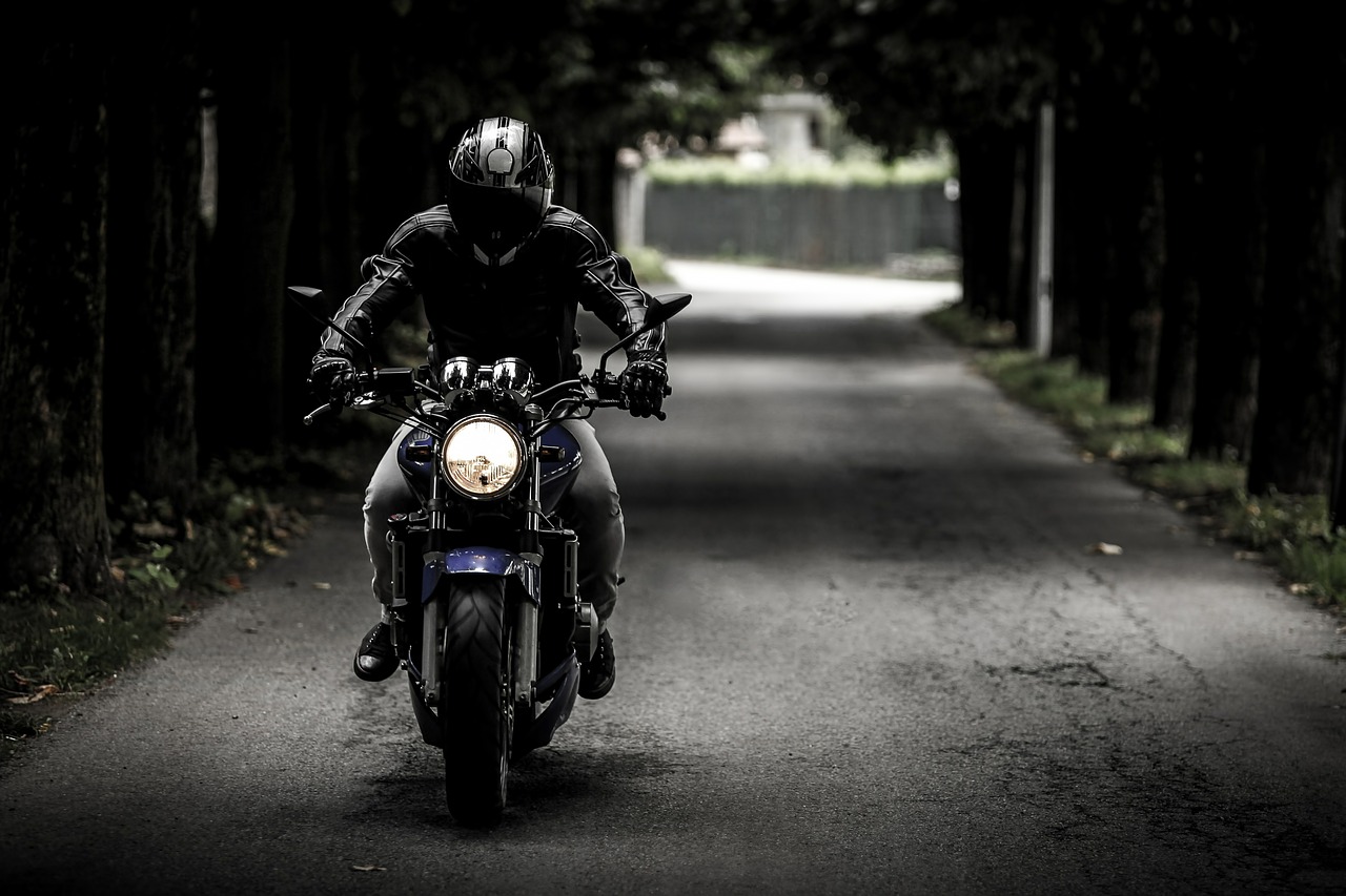 biker motorcycle ride free photo