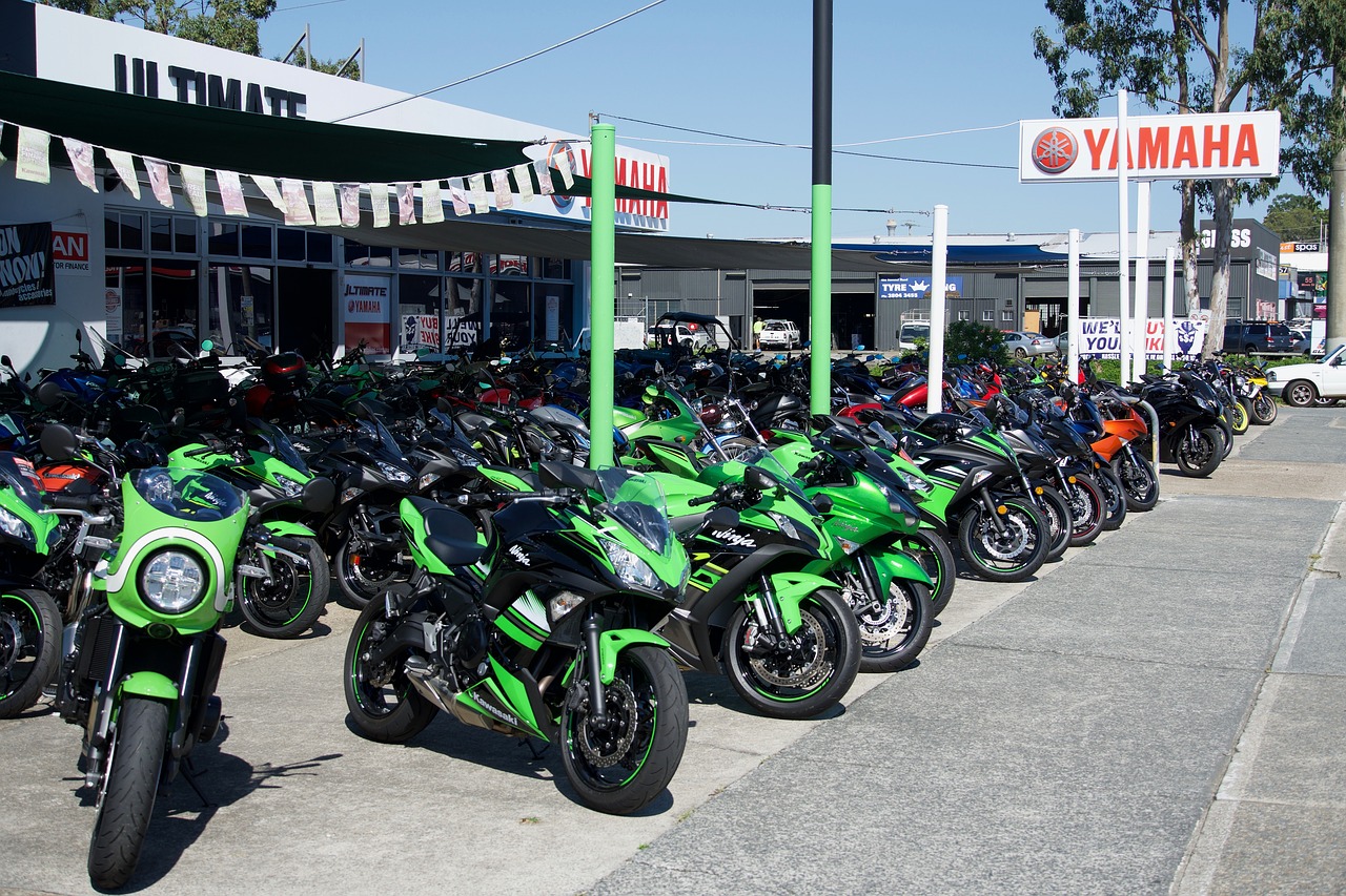 bikes  dealership  motorcycles free photo