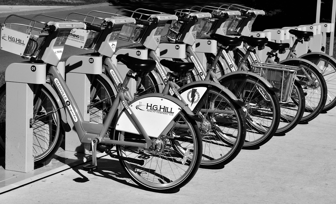 bikes  rentals  transportation free photo