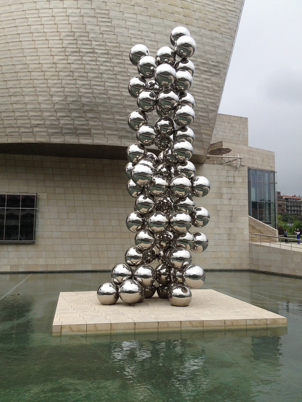 bilbao sculpture guggenheim free photo