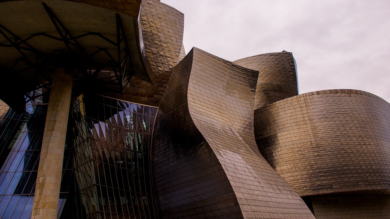 bilbao  guggenheim  architecture free photo