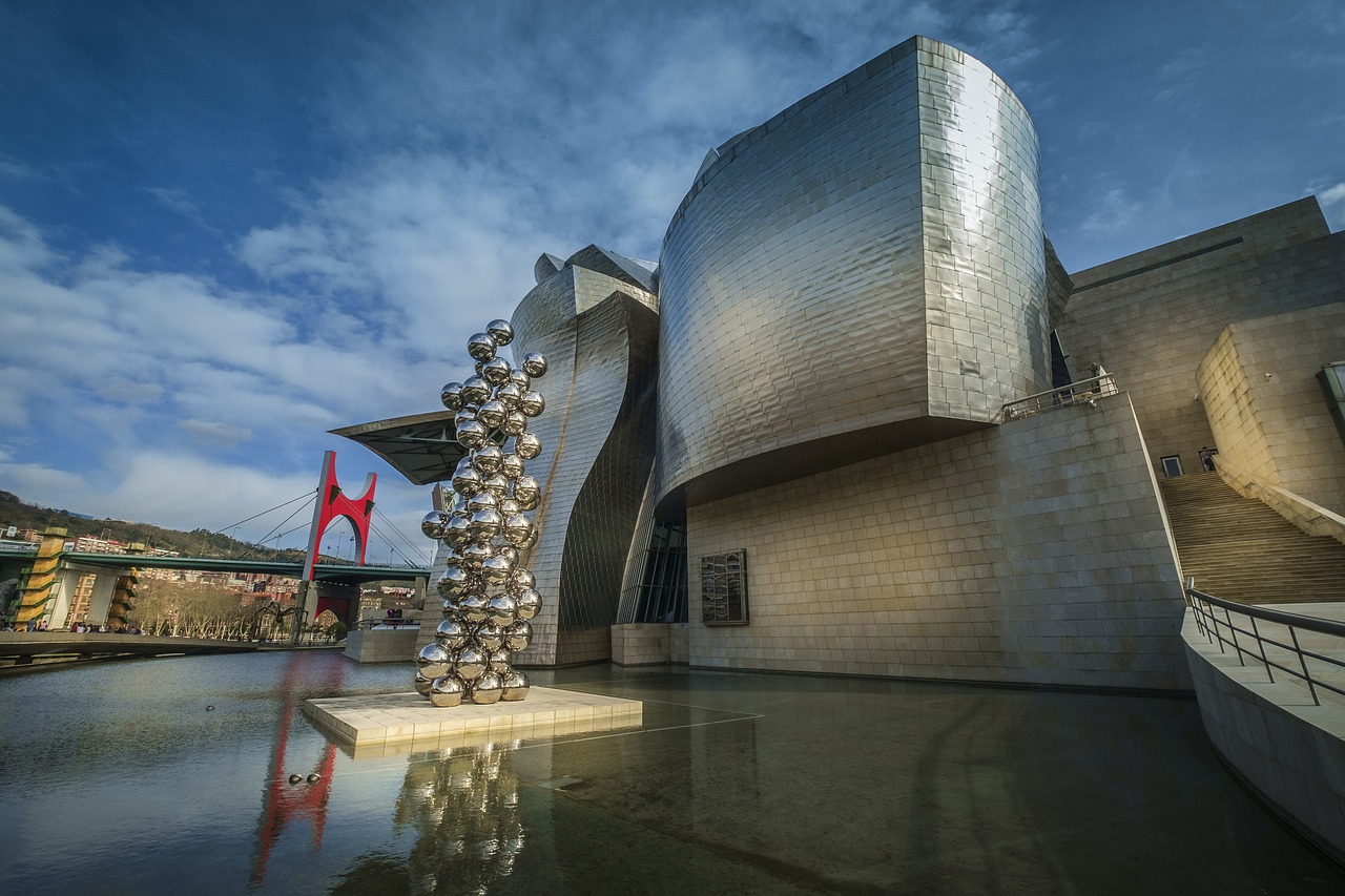 bilbao  guggenheim  architecture free photo