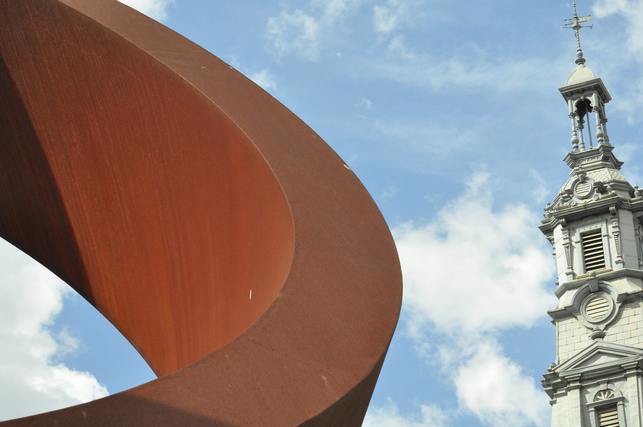 bilbao sky forms free photo