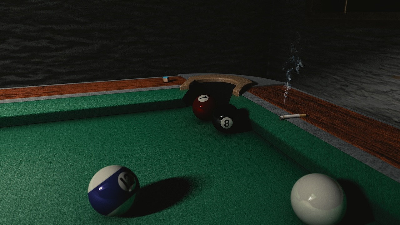 billiards pool table free photo