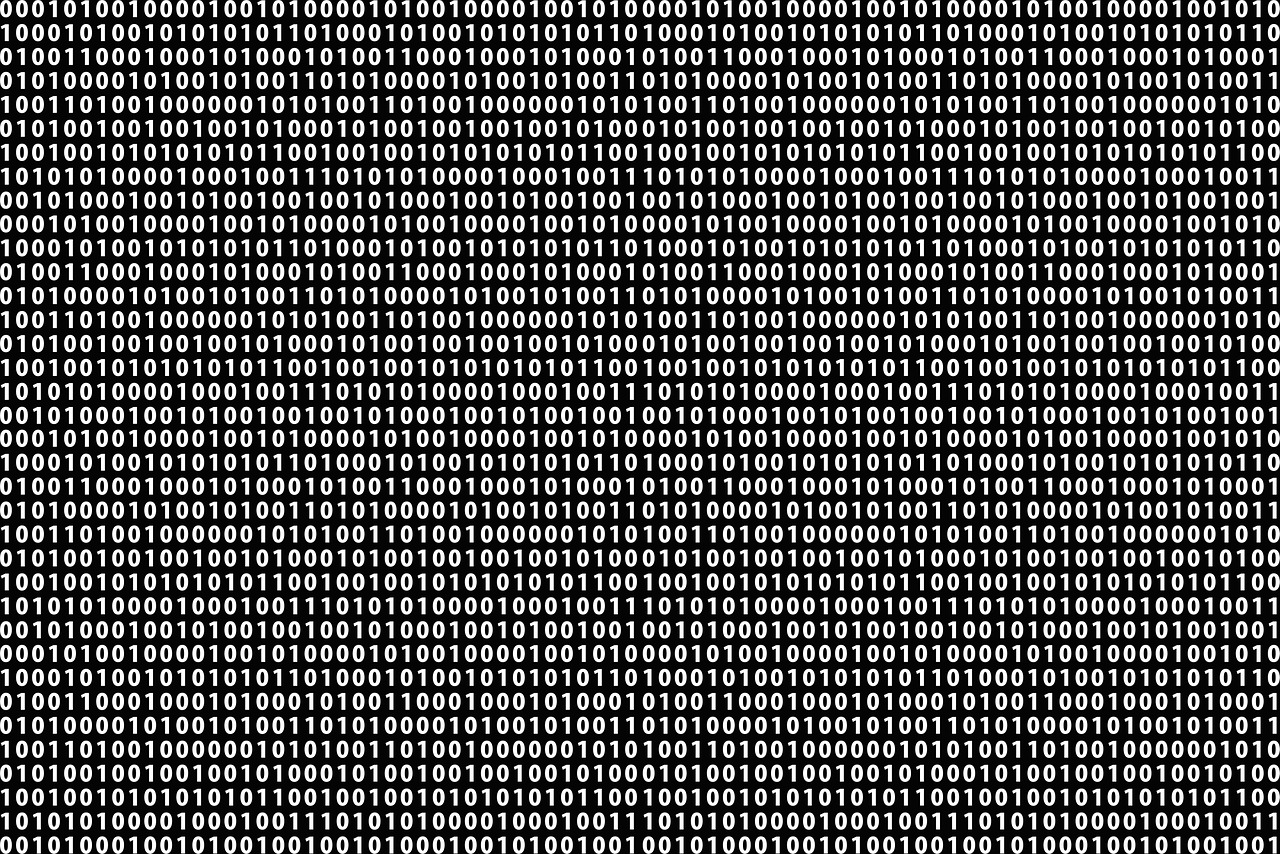 binary digitization null free photo