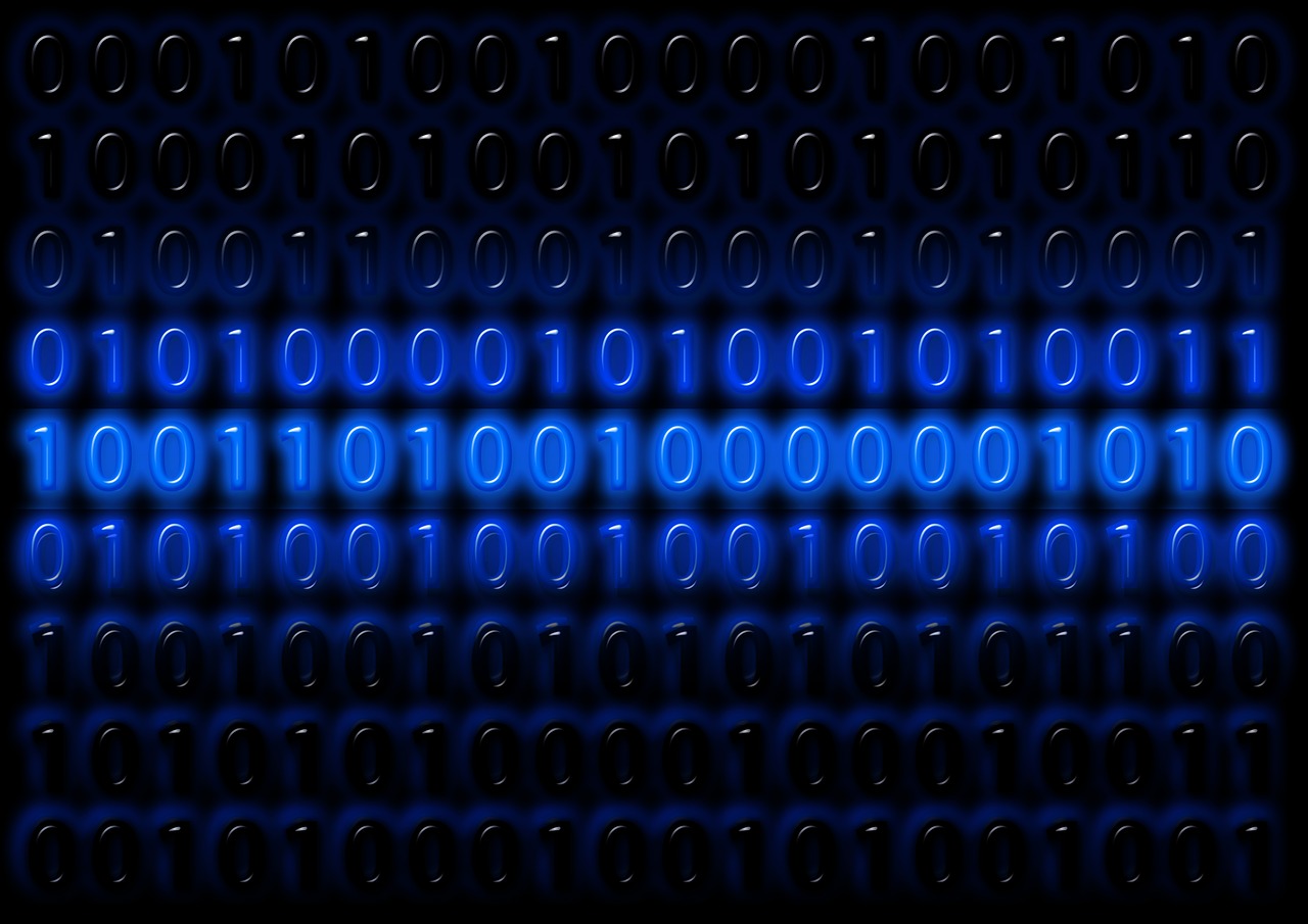 binary code computer free photo