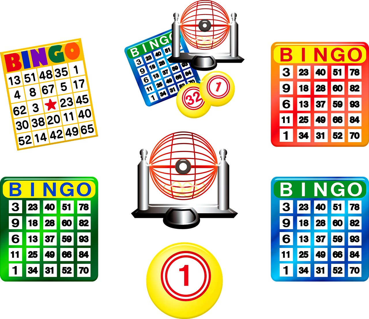 bingo  cards  keno free photo