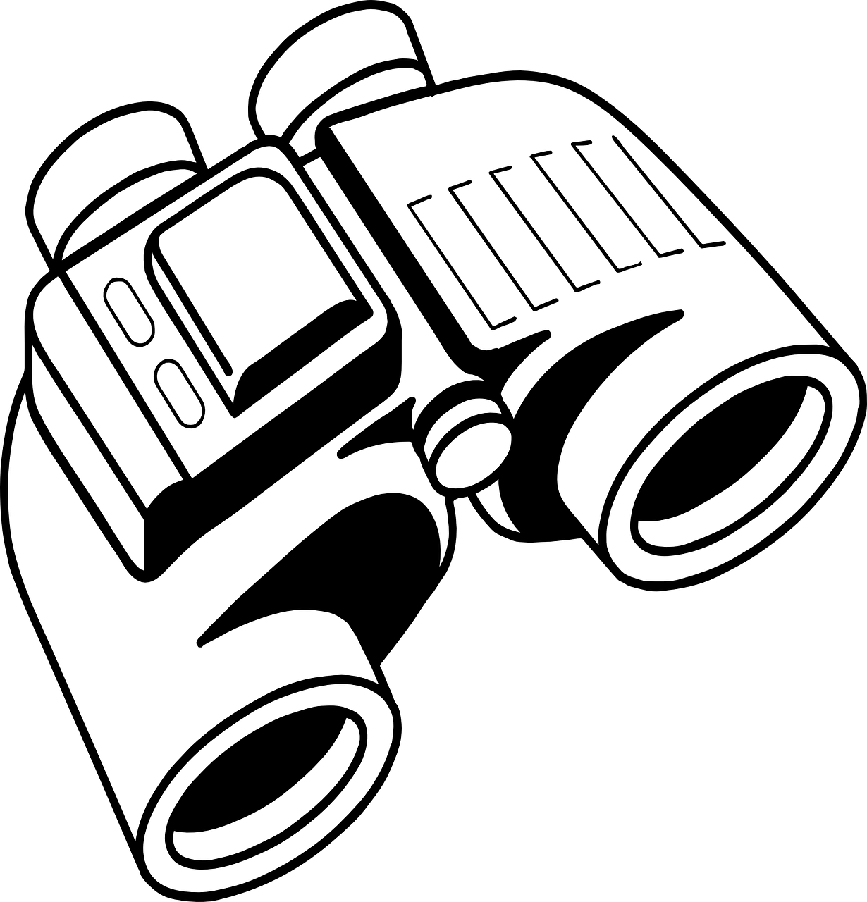 binoculars spy visual looking free photo