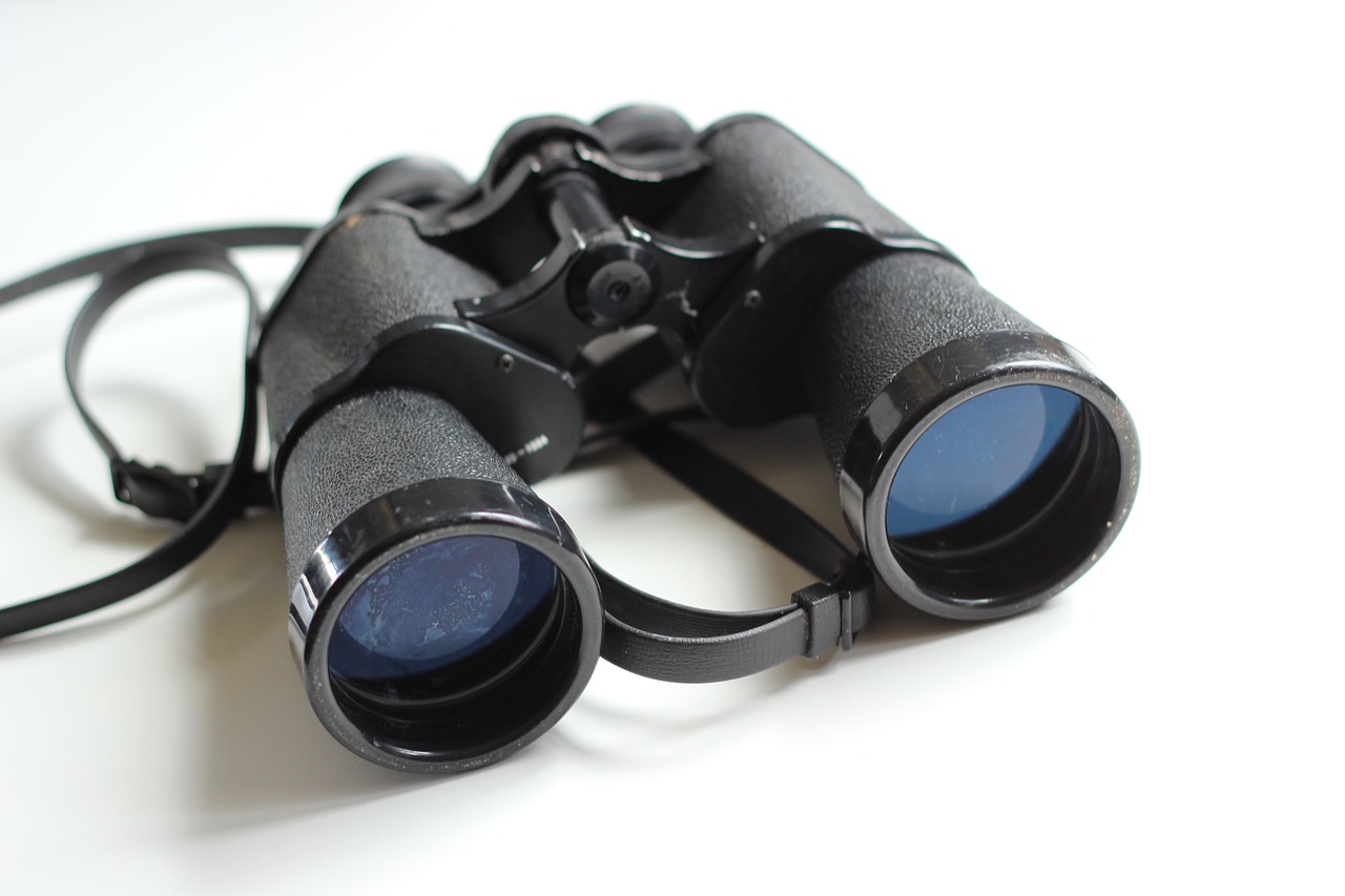 binoculars old antique free photo