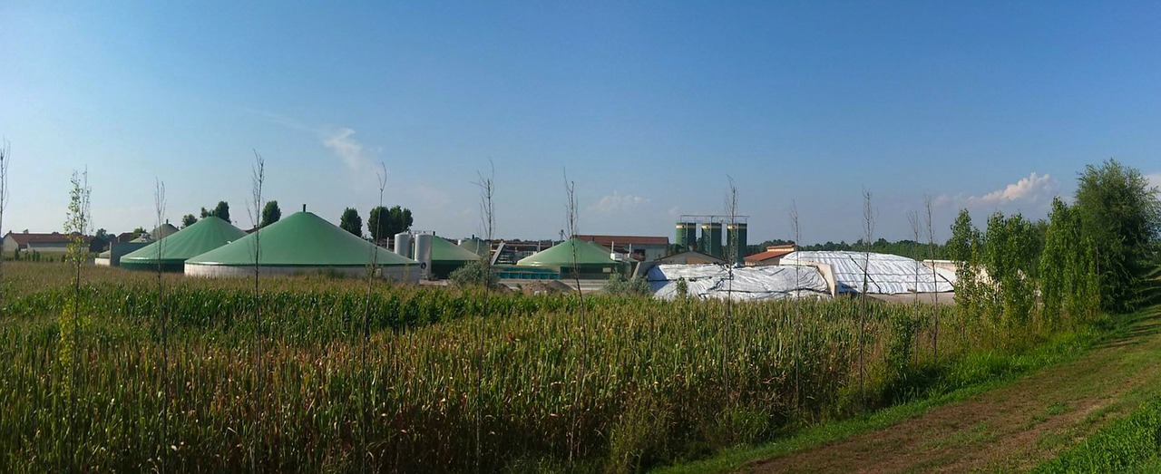 biogas building plants free photo