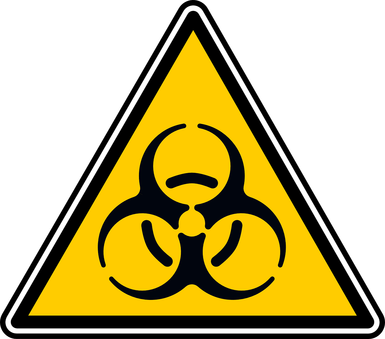 biohazard sign alert free photo