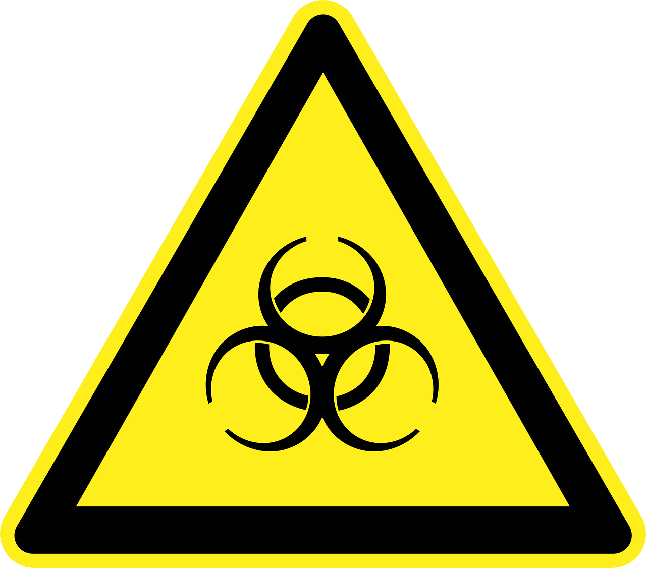 biohazard danger warning free photo