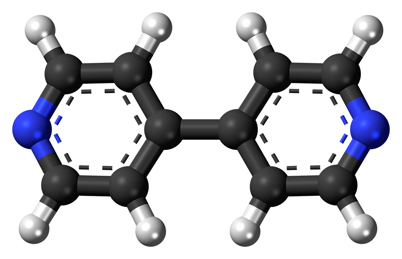 bipyridine molecule chemistry free photo