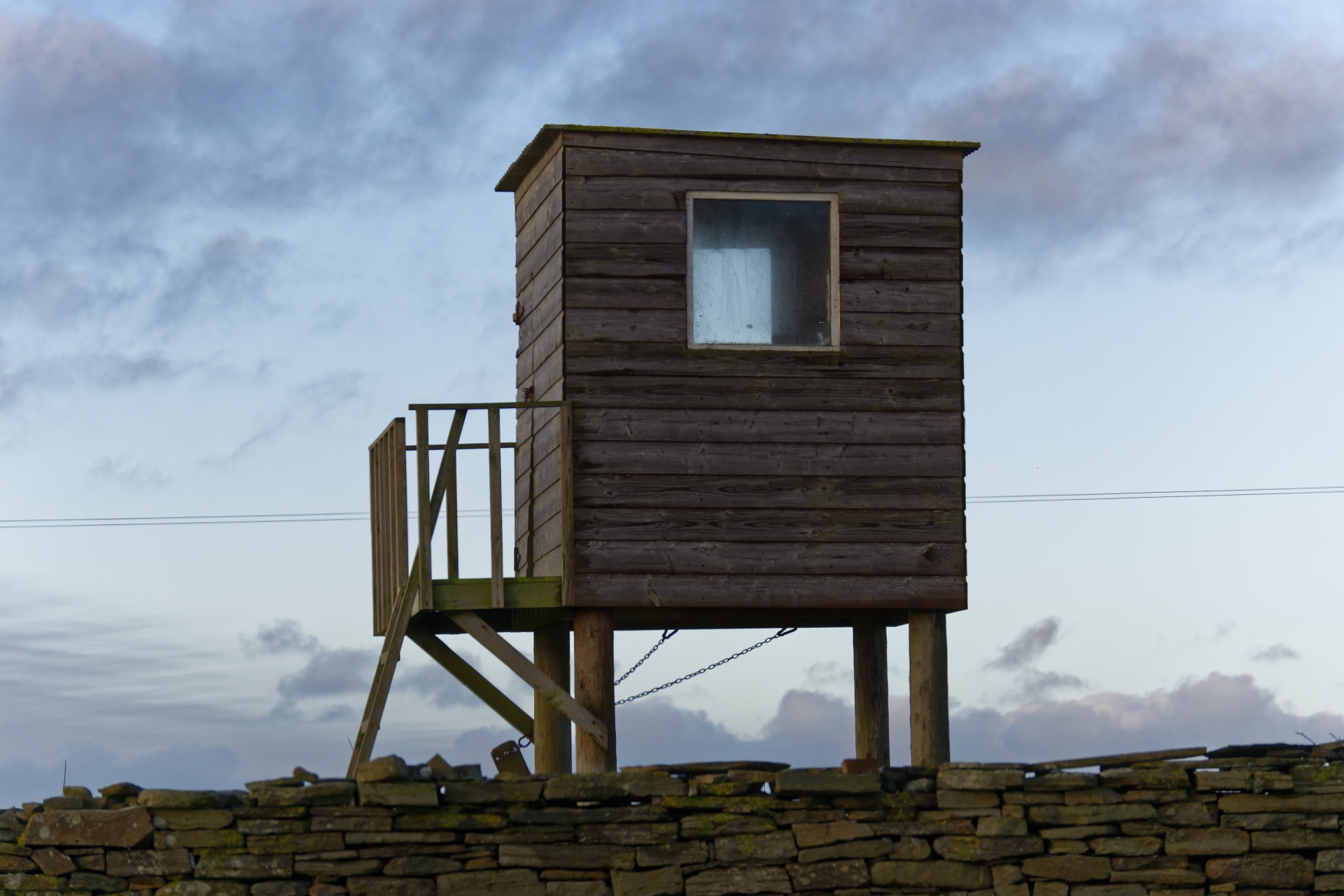 bird watching hide tower free photo