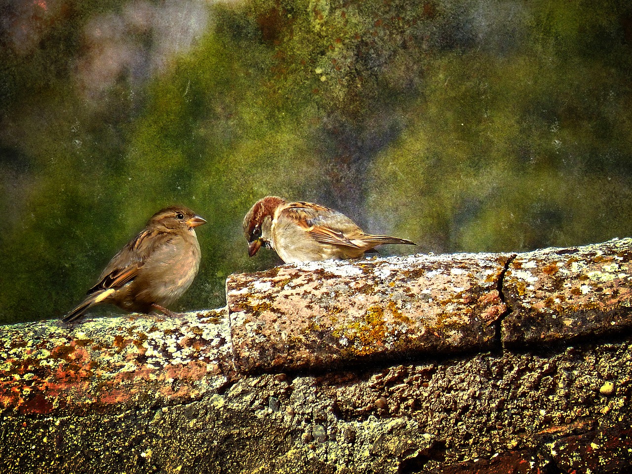 birds sparrows texas free photo