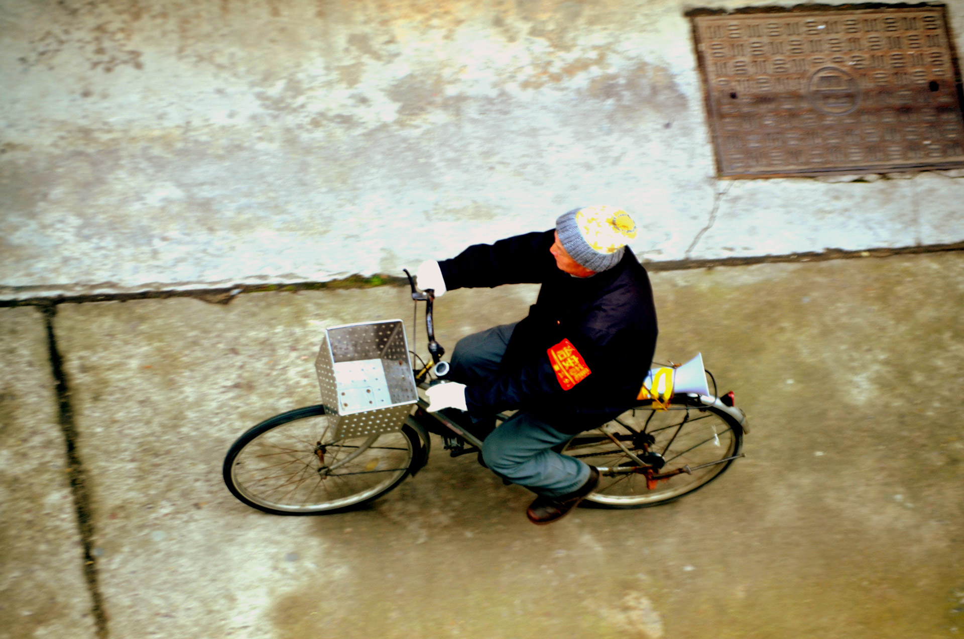 man biker bicycle free photo