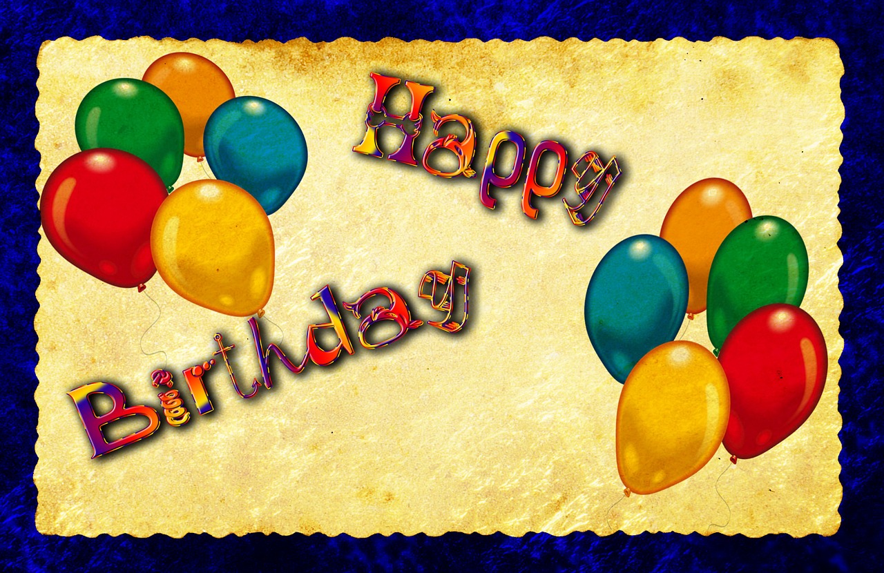 birthday happy birthday background free photo