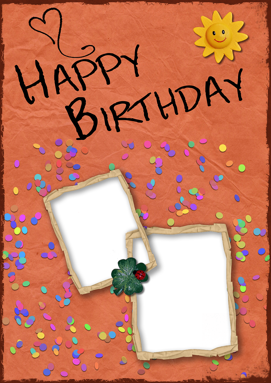 Download free photo of Birthday,background,birthday card,frame,red - from  