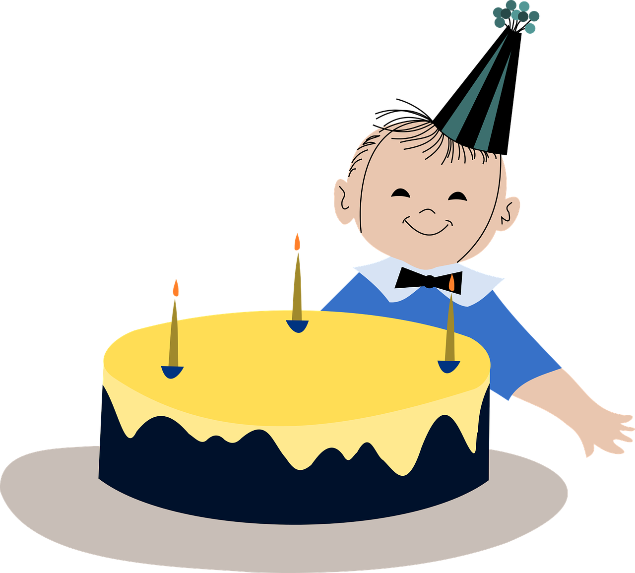 birthday boy cake free photo