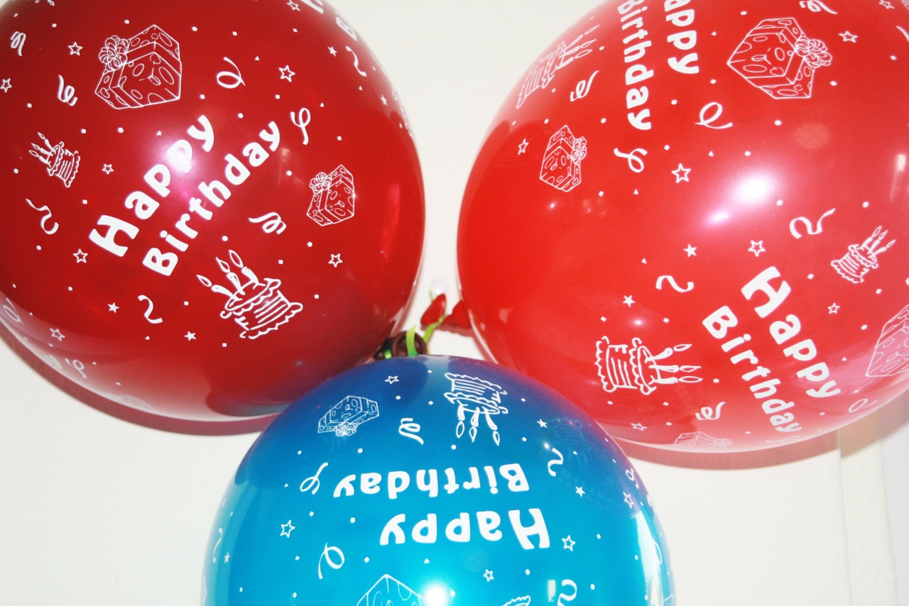 birthday ballons balloons free photo