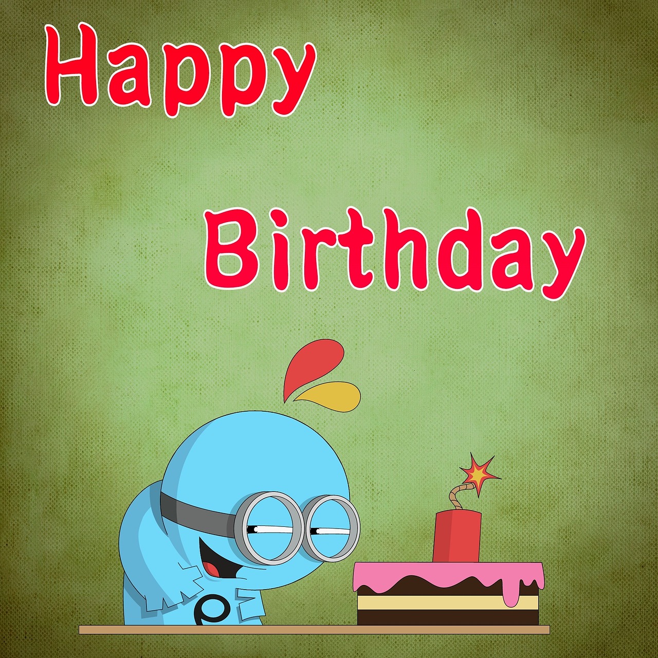 birthday funny greeting card free photo