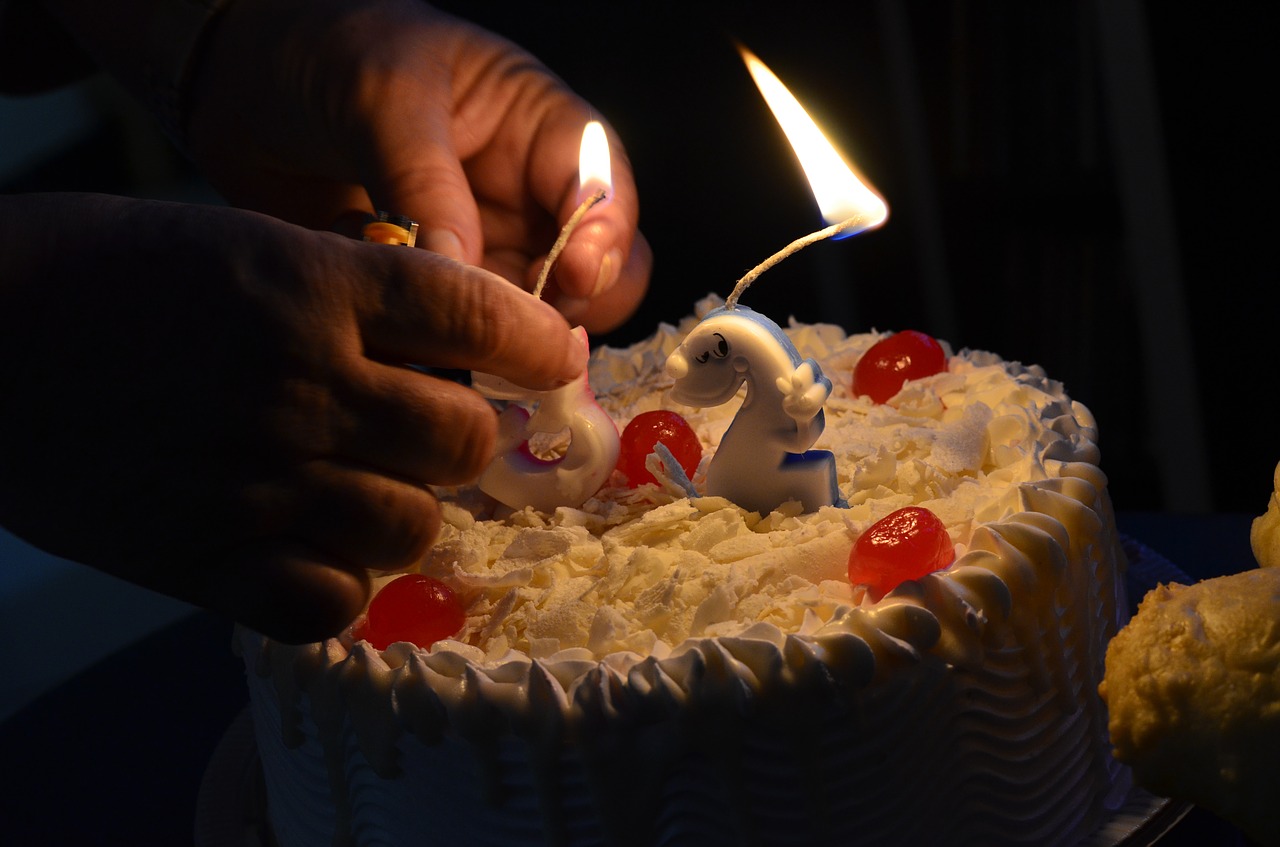 birthday cake congratulations free photo