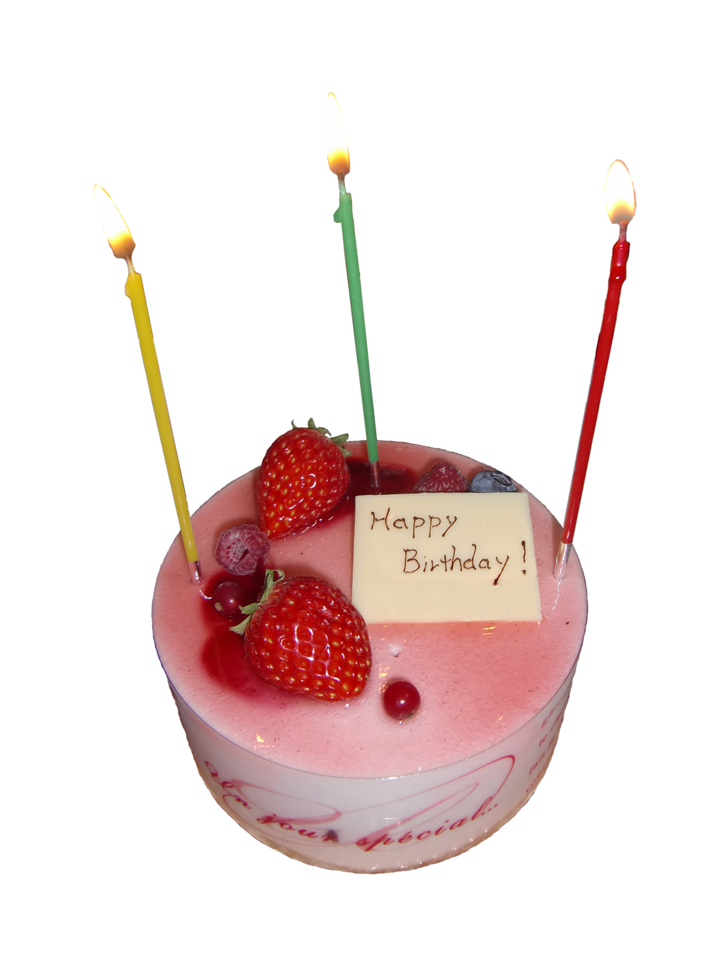 birthday cake strawberry free photo