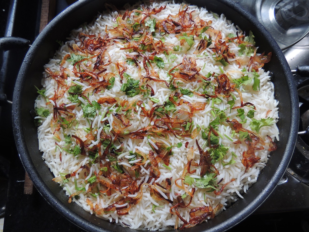 biryani rice food free photo