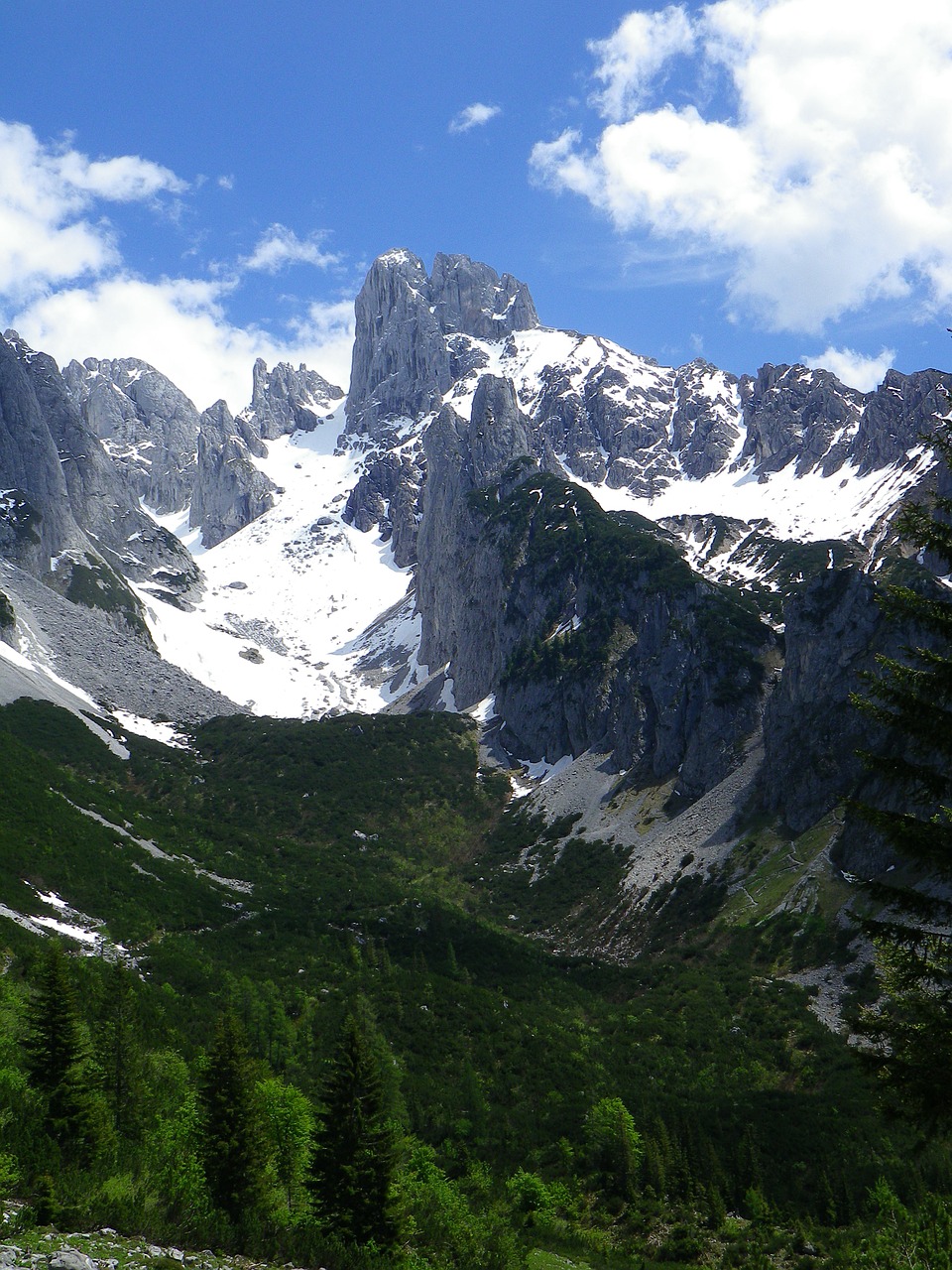 bischofsmütze mountains alpine free photo