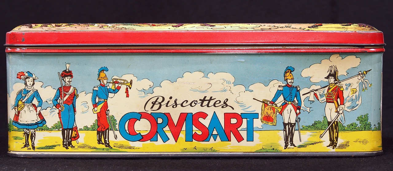 biscottes corvisart box tin free photo