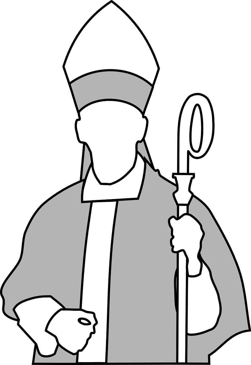 bishop,church,christian,catholic,clergy,religious,free vector graphics,free pictures, free photos, free images, royalty free, free illustrations, public domain