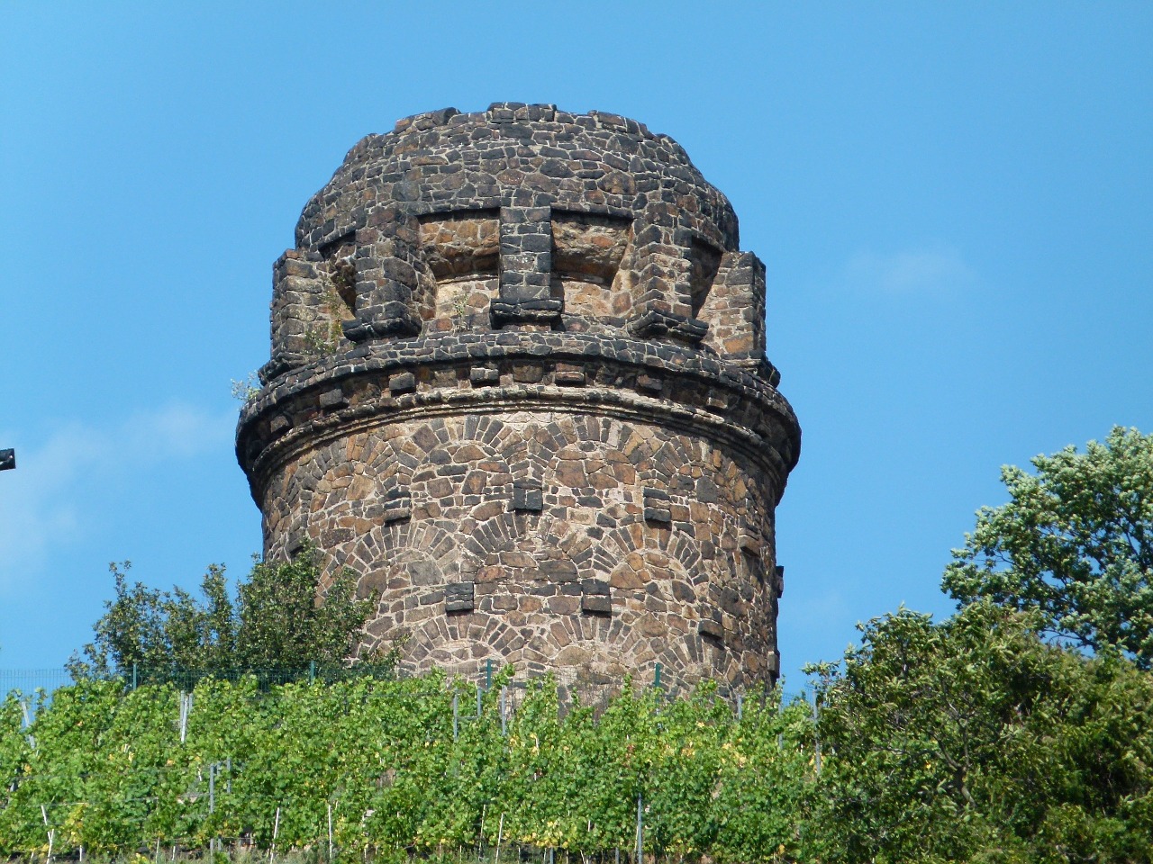 bismarck tower radebeul cultural heritage free photo