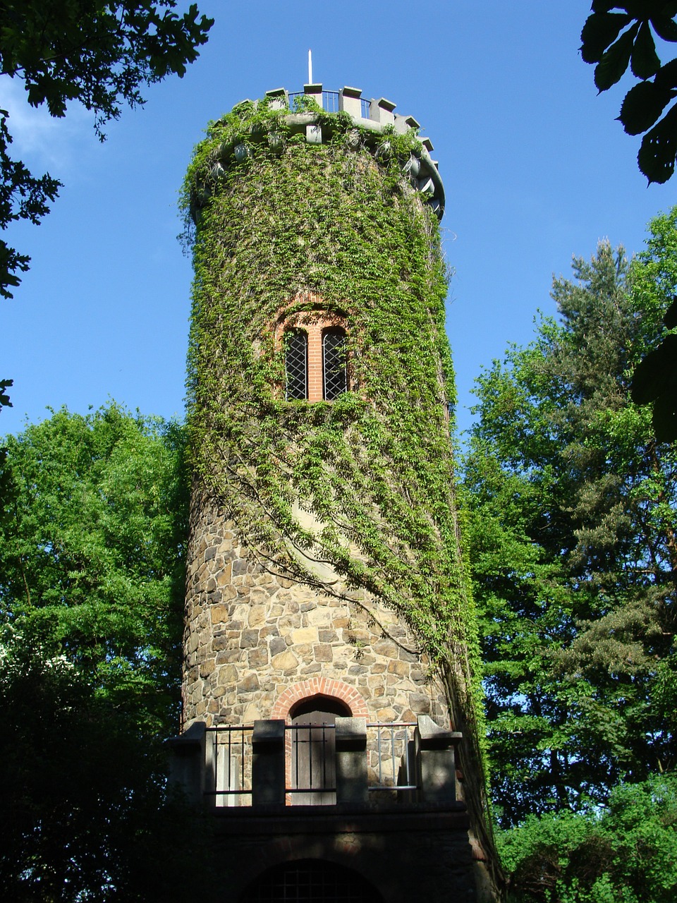 bismarckturm grimma tower free photo