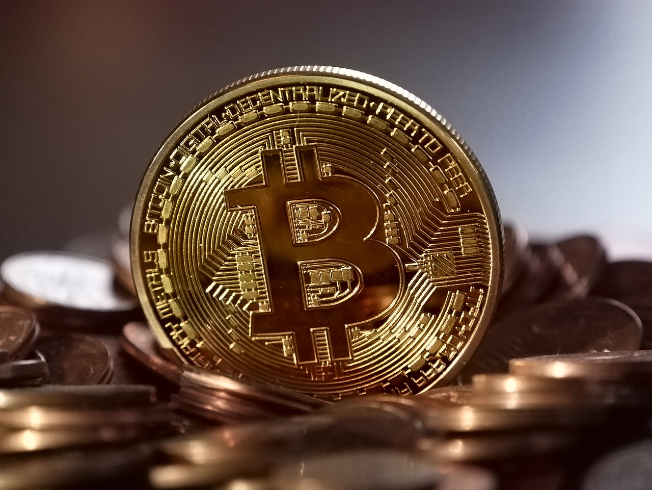 bitcoin money decentralized free photo