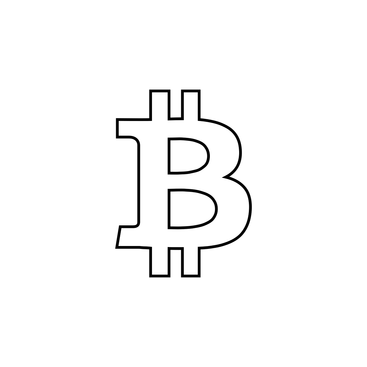 bitcoin currency icon free photo