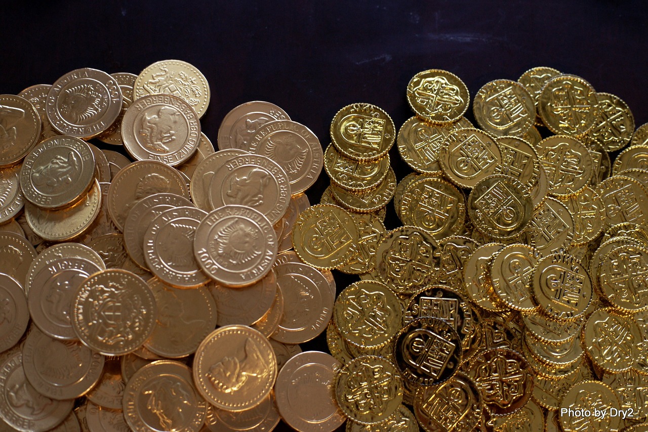 bitcoin coins gold free photo