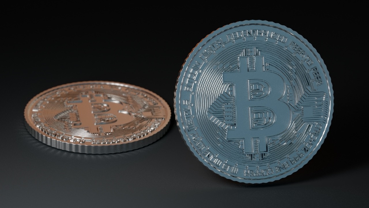 bitcoin currency blockchain free photo